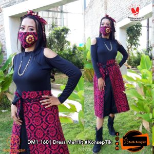 DM1 160 Dress MerHit Batik BangSin